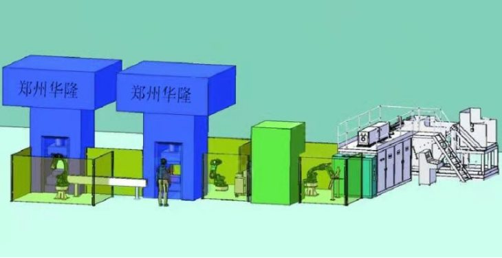 鍛壓機自動化生產線